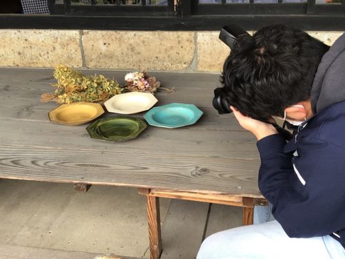 WEB陶器市出品作家さんの作品写真撮影