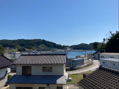 2階から見える景色