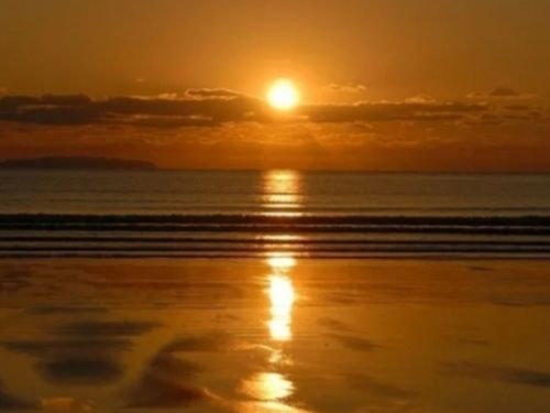 阿久根の夕日