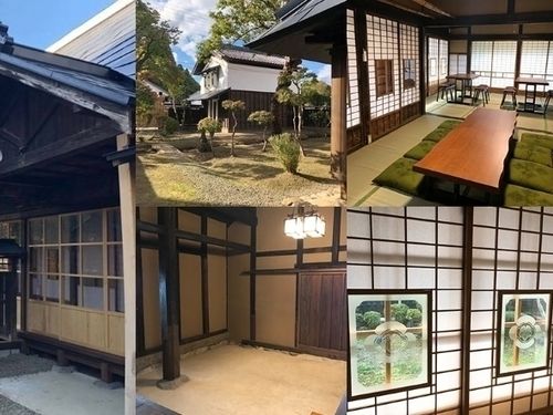 １棟貸しの泊まれる武家屋敷は、町の文化財に指定されています。