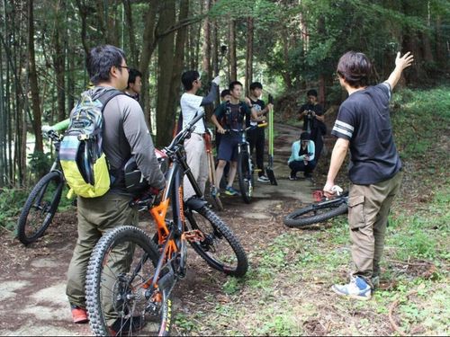 山でサイクル！