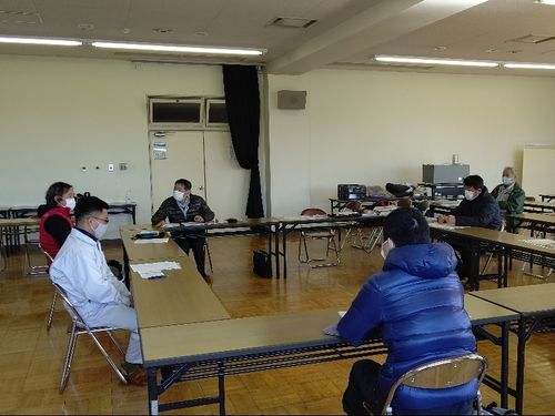 フォレストワーカーとの意見交換会の様子