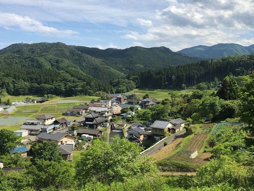 募集エリア②いわき市田人地区　里山の風景