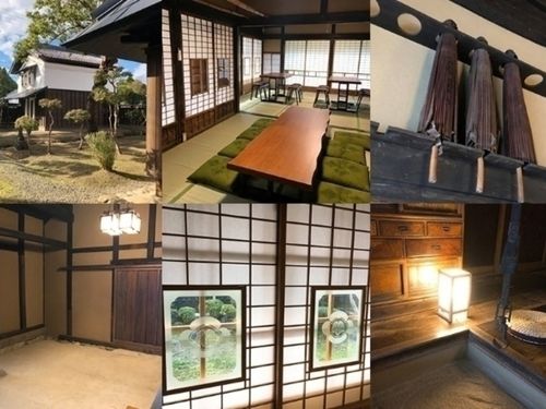 １棟貸しの泊まれる武家屋敷は、町の文化財に指定されています。