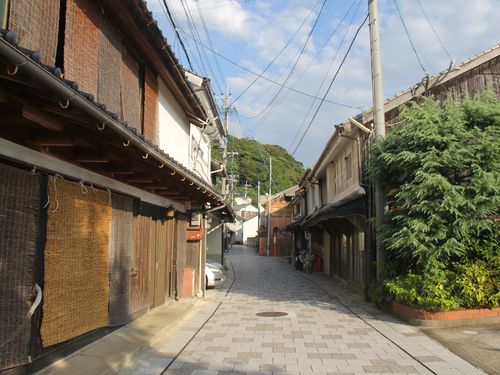 呼子町の街並み