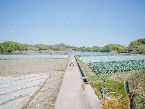 その日の地域の景色を教えてもらうのも嬉しい日課！