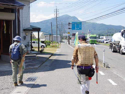 目を凝らしてごみを探します。