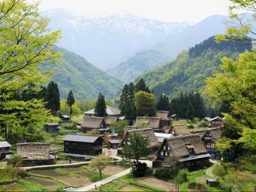 世界遺産　相倉合掌造り集落