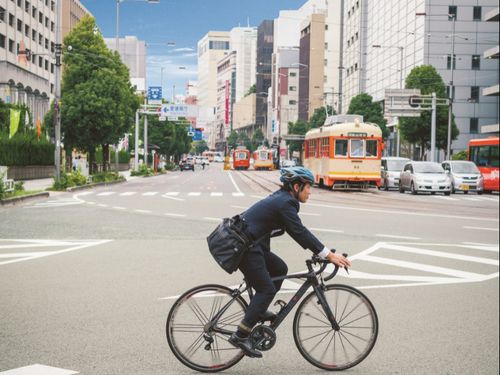 自転車でラクラク通勤（松山商工会議所）