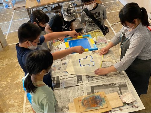 地元の小学生とものづくり！