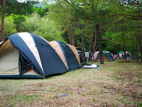 祭りの前日はキャンプで楽しみましょう！