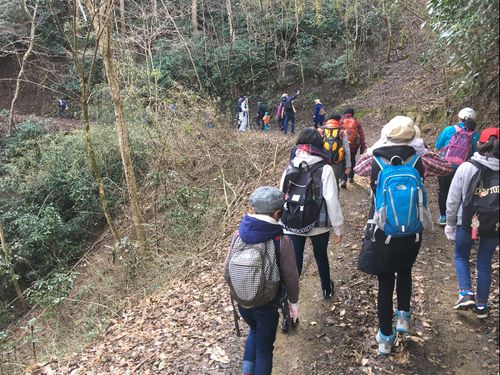 親子登山　初心者でも登れるコースを高千穂山の会さんが案内