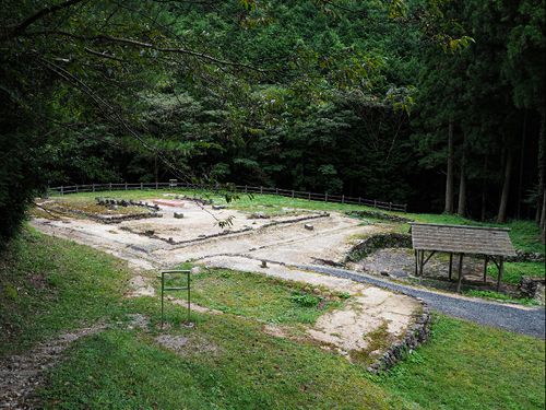 福栄地域にある世界遺産「大板山たたら製鉄遺跡」