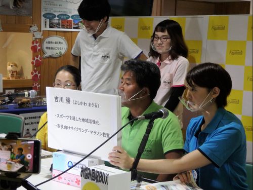 ネットラジオにみんなで出演！