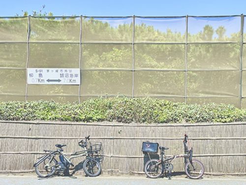 休日は自転車でふらっと海に出かけてみては？