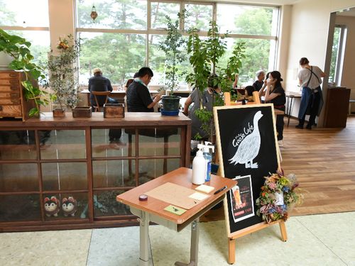 カフェの様子