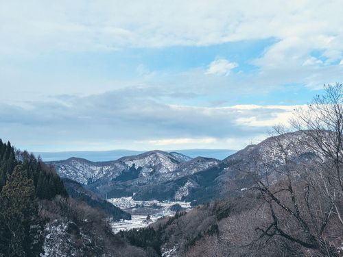 東成瀬村の風景