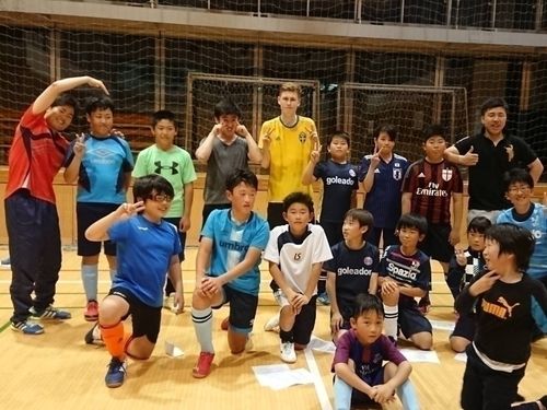 地域の少年団活動の指導者として、練習をしたり試合の引率へ行ったりしていました！　地域の子供たちと一緒に活動を通じて町民と交流を深めるきっかけにもなってました♪