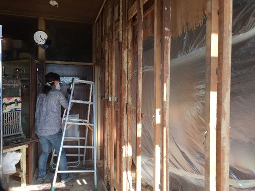 自分たちでDIYすることも多いです。（主にオーナーの私が。。。）