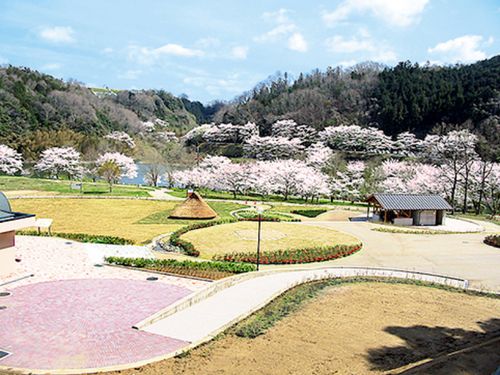 縄文時代早期の遺跡を公園化したキャンプ場