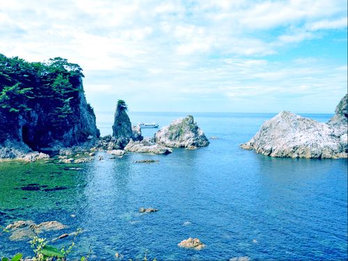 底の見える海