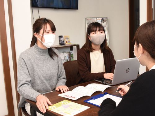 移住相談中の様子
