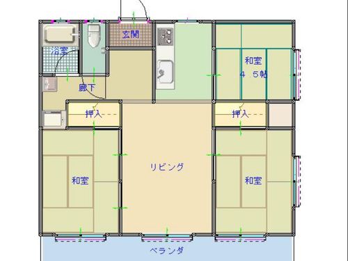 体験宿間取り