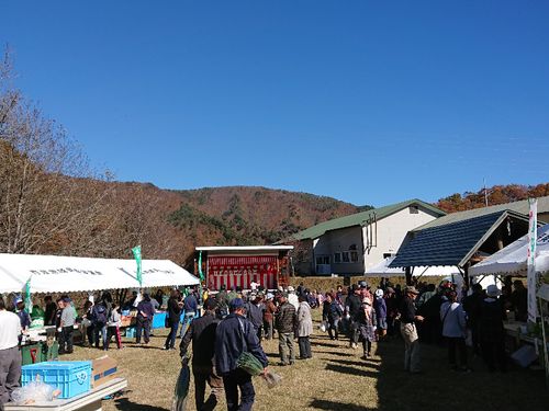 小さな部落のイベントです
