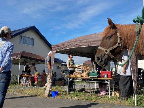 町のイベント以外にも小さな町民主催のイベントもたびたび開催されます。