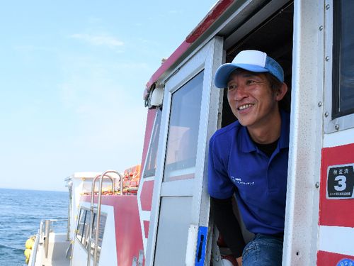 優しくて面白い船長