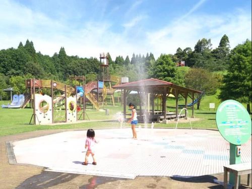 子供が思い切り遊べる広い公園がたくさんあります。