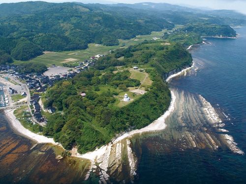 能登半島の最先端　珠洲市禄剛崎