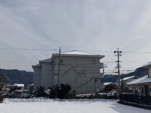 冬のホシノマチ団地（冬は寒い！）