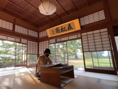 旧田中別邸の五松閣にて、来年度は、利用可能を目指したい！