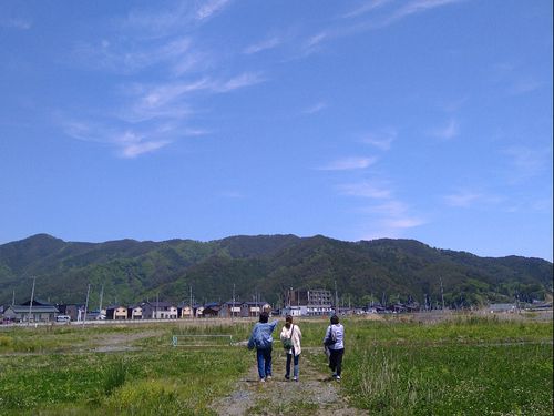 町内には多くの空き地が点在。これも課題であり伸び代でもある。