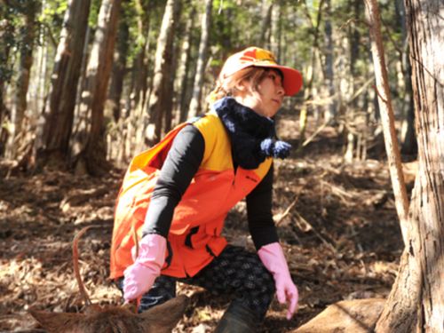 こんな雰囲気の山村で体験してもらいます