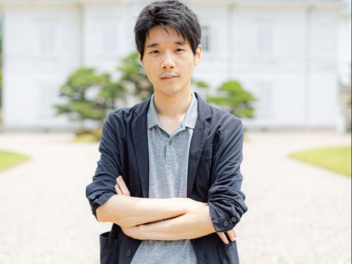取締役COO、中川悟志の画像（鳥取で撮影しました！）