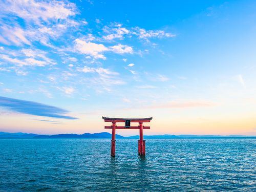 今回のゲストのお住まい近くの風景です！（高島市）