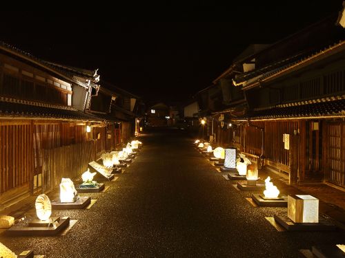 美濃和紙あかりアート展
