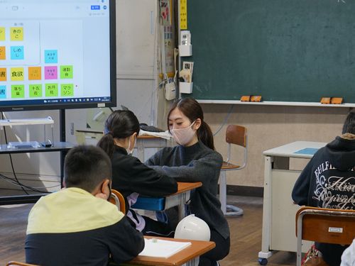小規模校だから、先生と児童の距離も近い学びが行えます