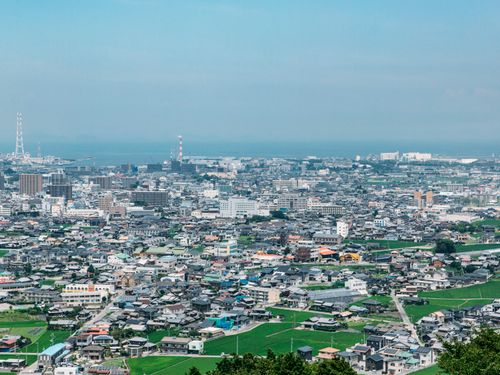 西条市の美しい街