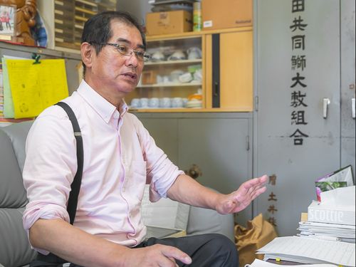 （株）早田大敷　代表取締役　岩本 芳和さん（66）