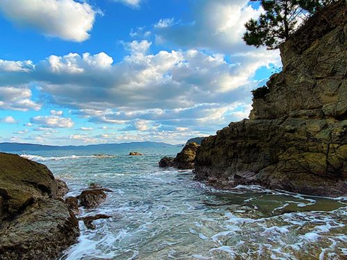 角島の海岸
