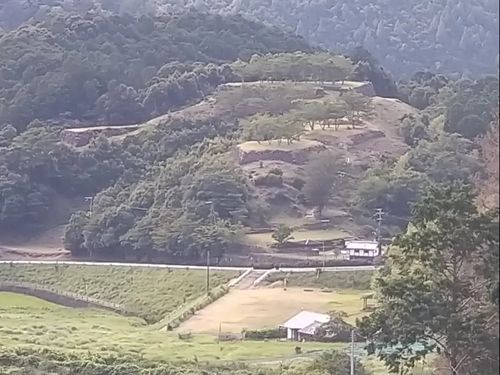 国指定の史跡「赤木城跡」