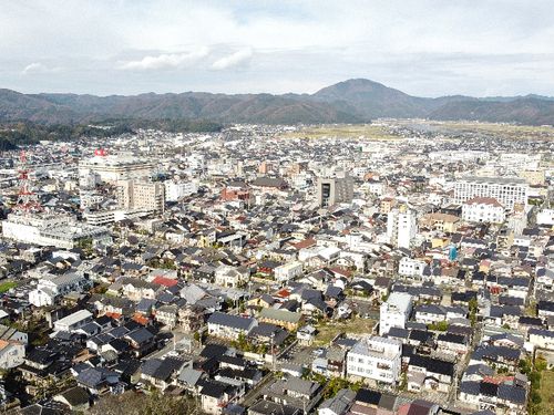豊岡市街地