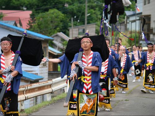 浜益のお祭り