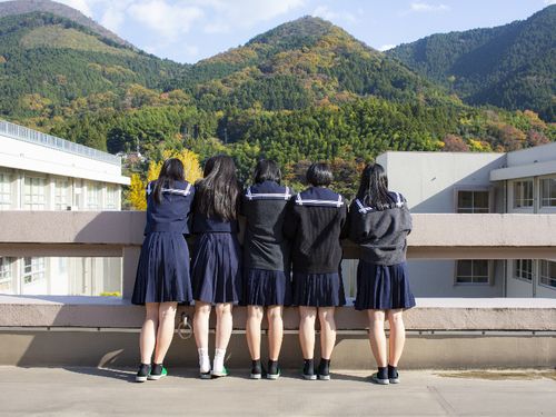 高校魅力化コーディネーターが勤務する津和野高校