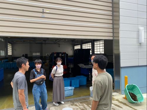 留村プログラムでは、ワカメ事業者など多くの事業者へのヒアリングも行いました。