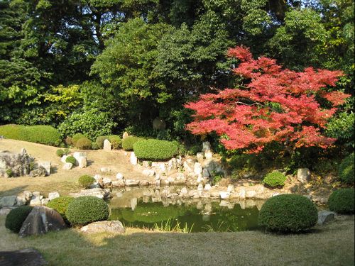 雪舟が作庭した国定の庭がある萬福寺も日本遺産の一つです