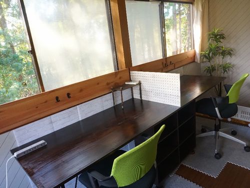 イメージ）里山で暮らしながらのテレワーク